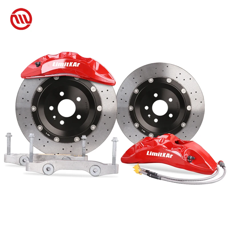 Wholesale Factory Price Brake Disc 380/390/405/420mm Carbon Fiber Brake Rotor For Akebono 8/9/10 6 Piston Brake Caliper Supplier