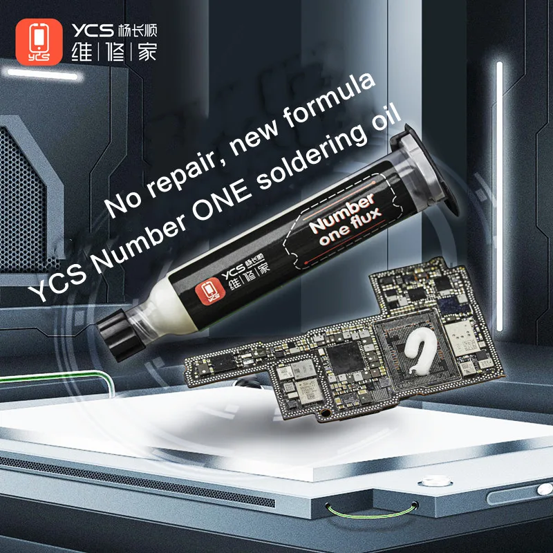 

YCS Number One Soldering Flux for Phones PCB Repair High Temperature Drop Point Free Disassembly Paste Welding Flux