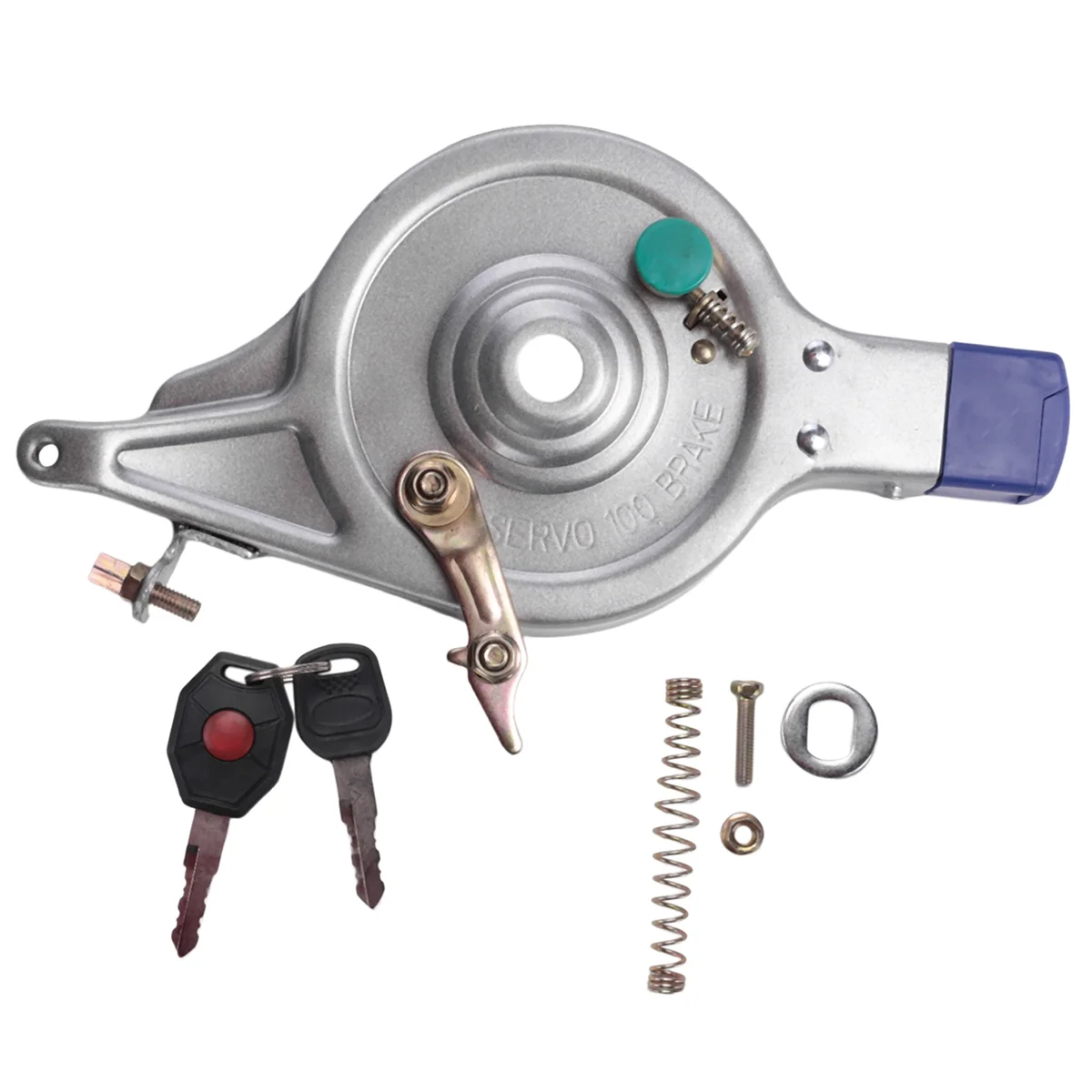 Freno a tamburo posteriore per bici elettrica tipo 100 Freno per ruota posteriore per bici elettrica con blocco Freno per bici elettrica