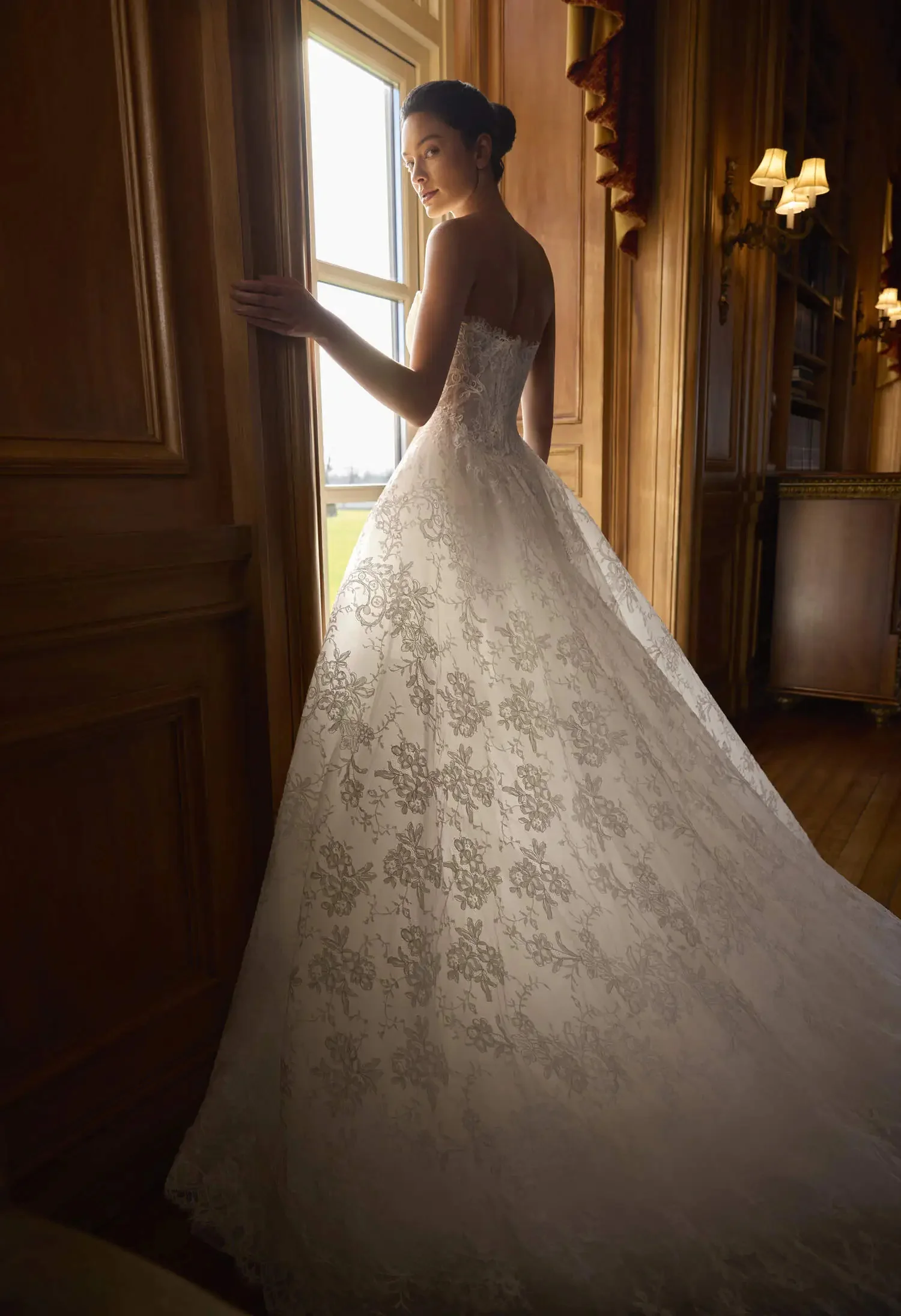A line Wedding Dress Lace Vestido De Novia Boda 2 En 1 Desmontable Long Sleeve Minimalista Vestidos Elegantes 2027 White Bespoke