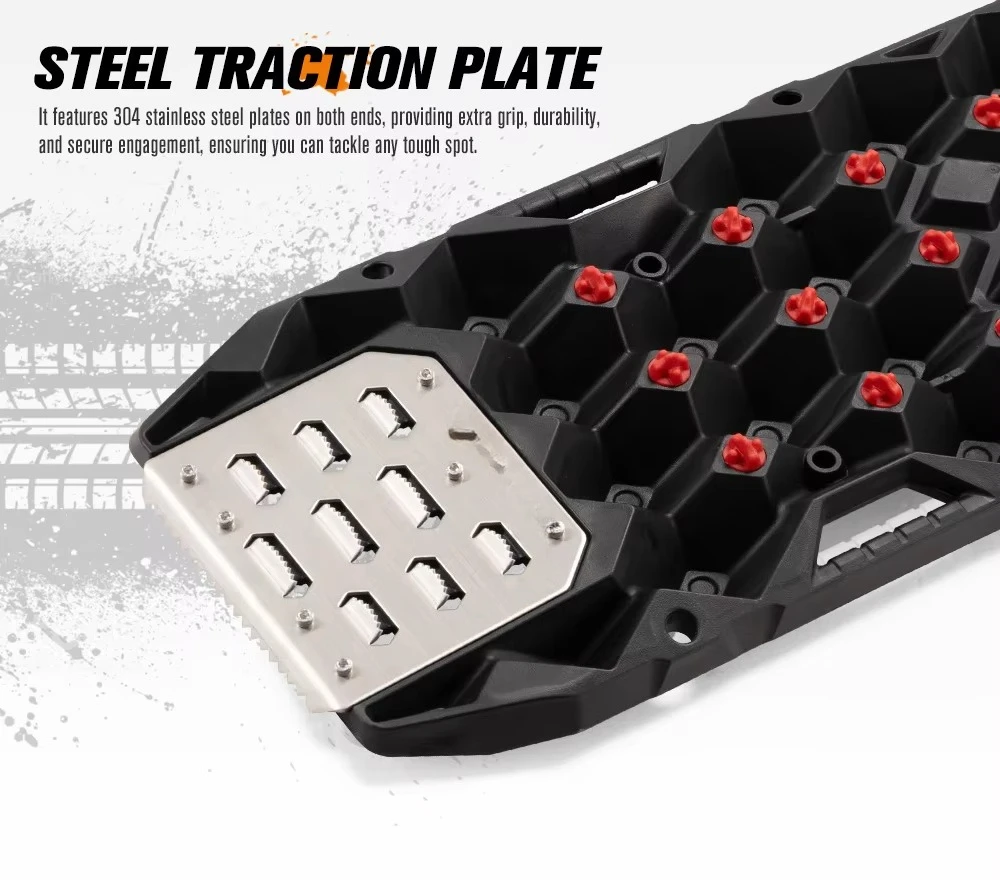 HeavyRecovery Tracks Non-Slip Traction Boards for Sand Mud Snow Offroad 4x4