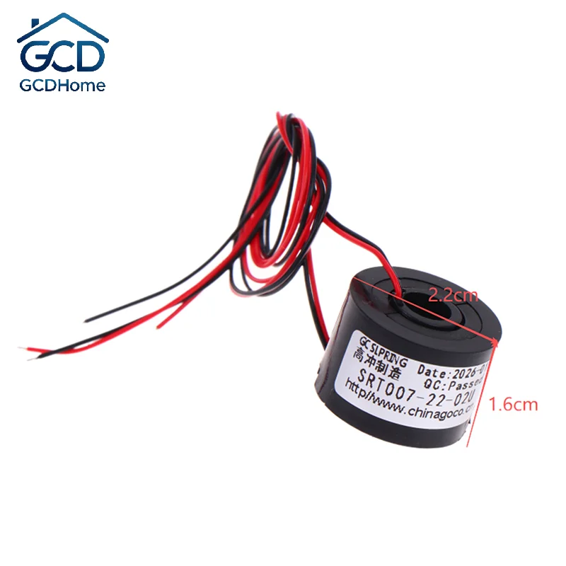 【New】Through Hole Slip Ring Conductive Ring, Electric Brush Miniature Hollow Shaft 5mm/7mm 2-channel 4-channel 6-channel Wire 2A