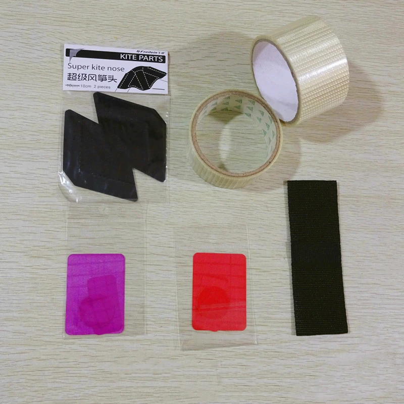 อุปกรณ์ว่าวว่าวซ่อมมืออาชีพว่าวลมว่าวเทปกาว kevlar cometas kitesurfing อุปกรณ์วินด์เซิร์ฟราวีโอลินท่อ