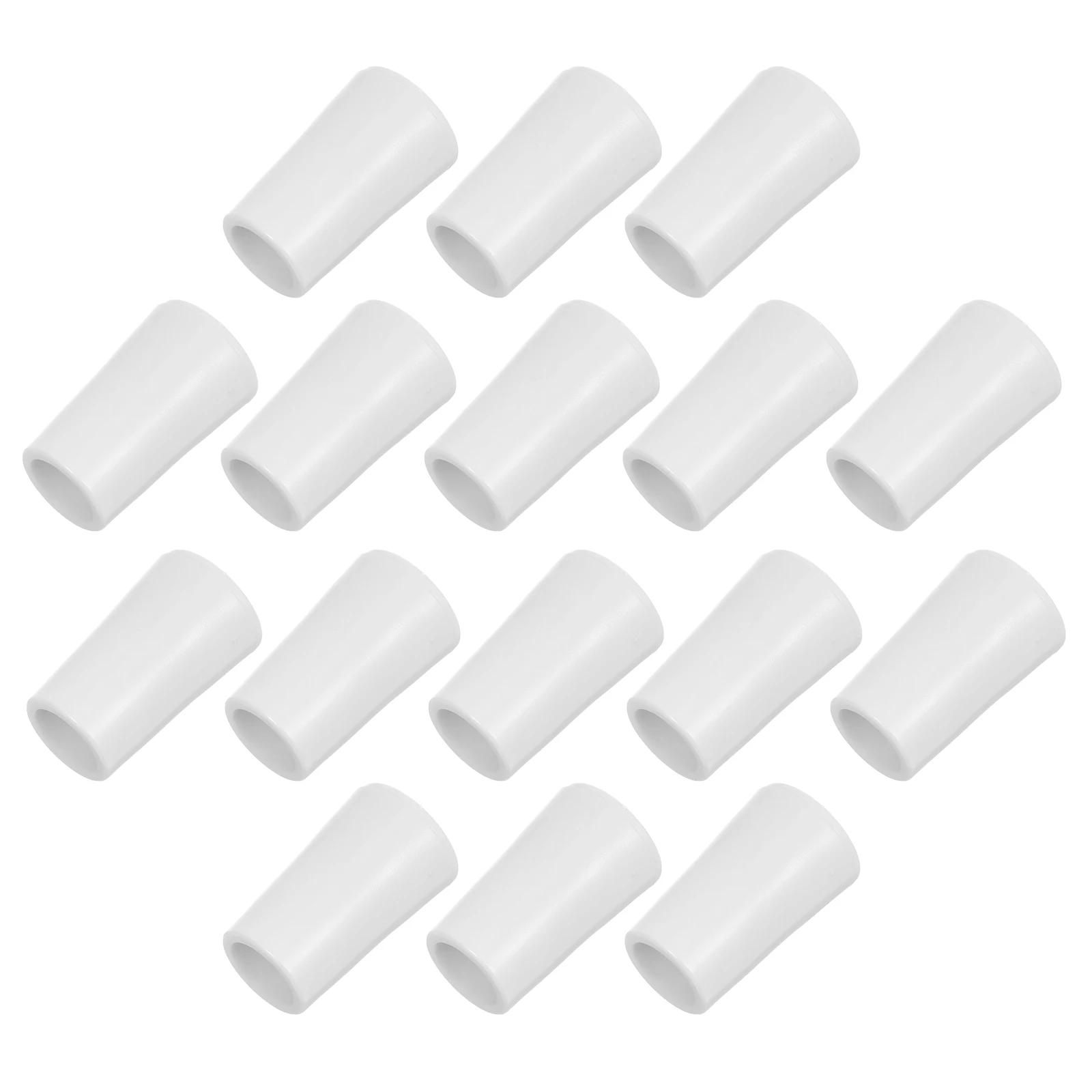 

16pcs Curtain Accessories Stops for Blinds White Stainless Steel Roller Replacement Blind Fittings Roller Blinds Stops Curtain