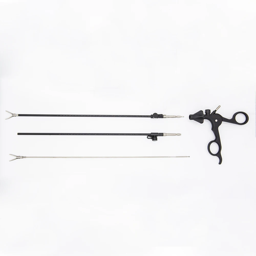 Medical Laparoscopic Dissecting Forceps Surgical Instrument Basis Surgical Scissors Handle Steel Manual Metal