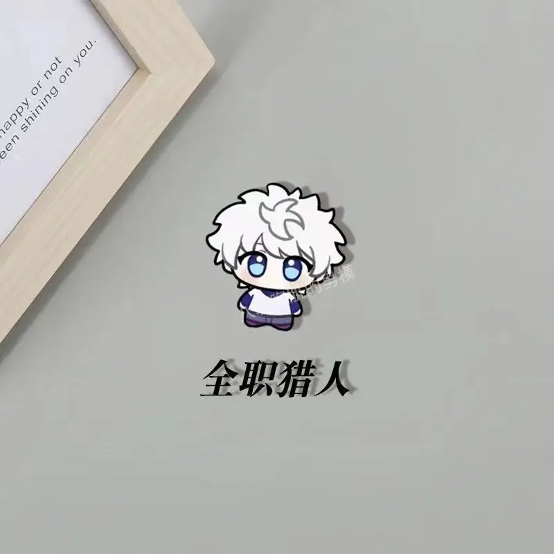Hunter × Hunter brooch badge Gon Freecss ∩ Killua Zoldyck ️ kurapika two -dimensional personality creative gift jewelry