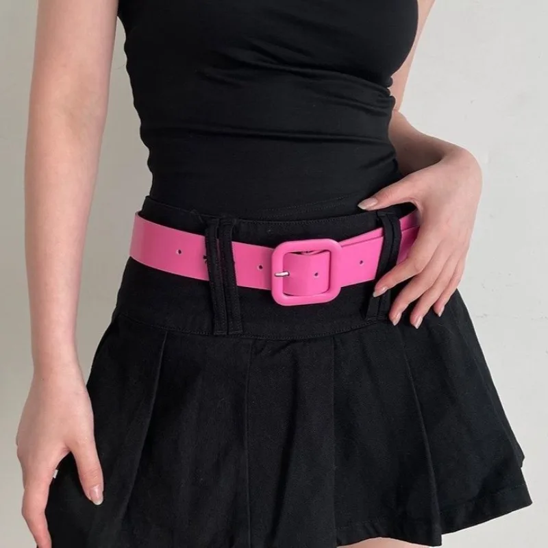 

Y2k Hotsweet ремни женские милые уличные стильные модные аксессуары для девочек в стиле панк регулируемое украшение универсальные Feminino винтажный шик