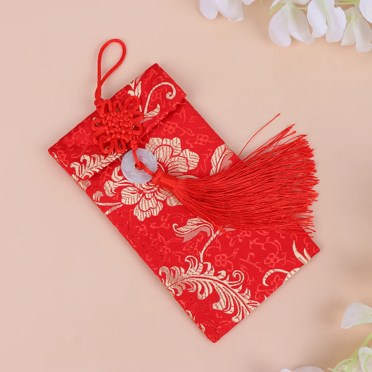 3 Pcs Wedding Red Money Pockets New Year Lucky Bag Chinese Envelope for Kids Silk Style Brocade Envelopes