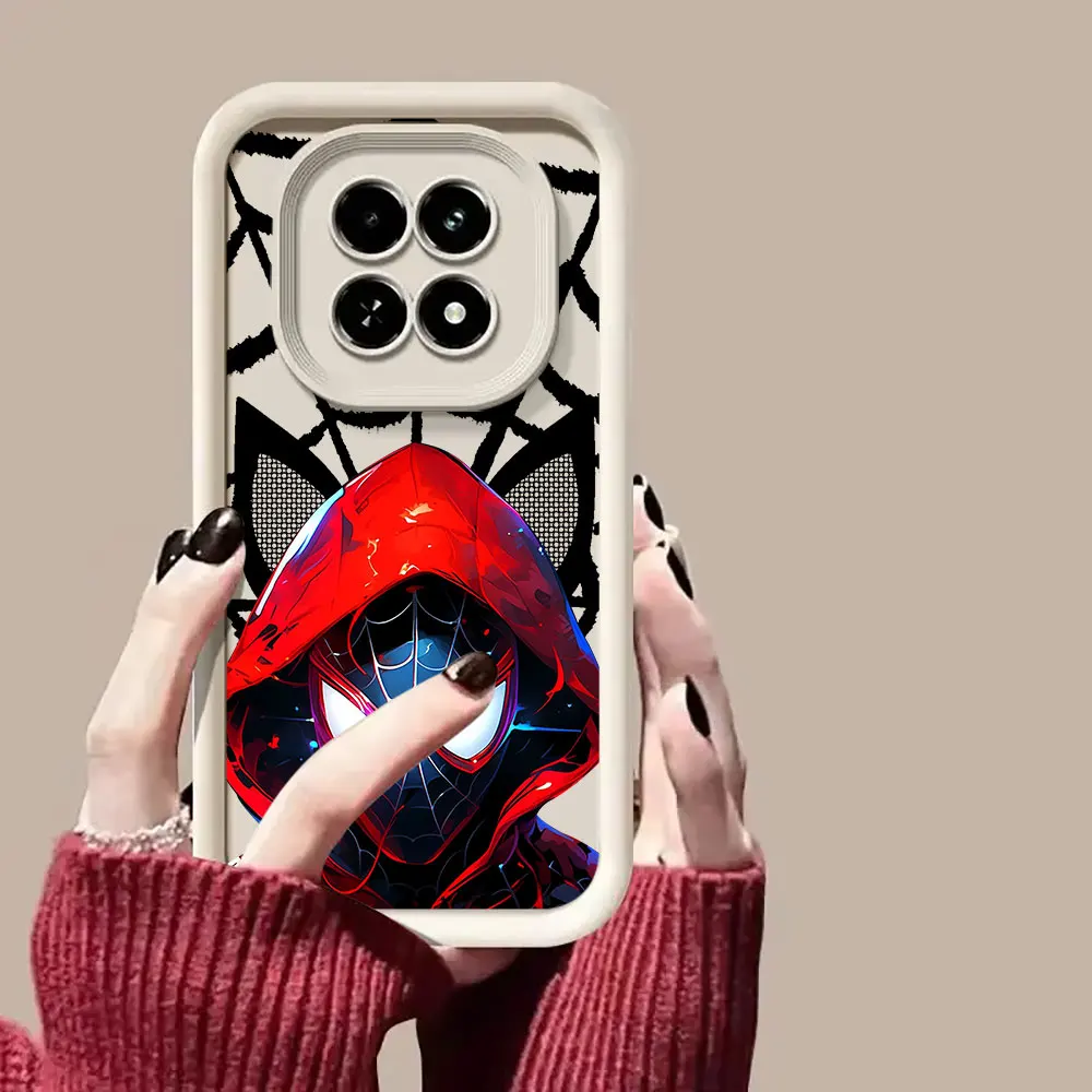 

Case For Xiaomi Redmi Note 14 13 12 11 Pro 9 8 10 Pro 9S 12S Cover for Redmi 13C 14C Funda Marvel Spiderman Miles Morales Heroes