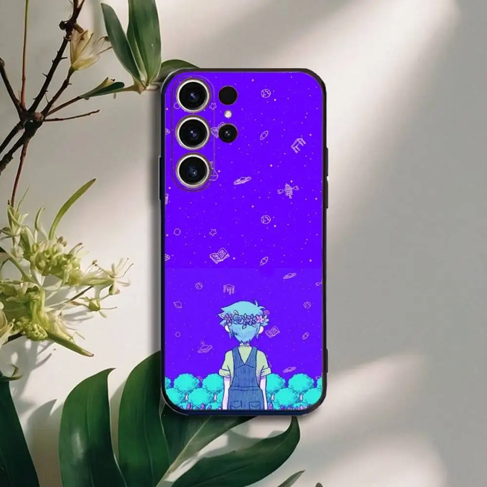 حافظة هاتف Game O-Omori لهاتف SamsungS25,24,21,22,23,30,Ultra,20,Plus,Fe,Lite,not,10,9,5G غطاء أسود