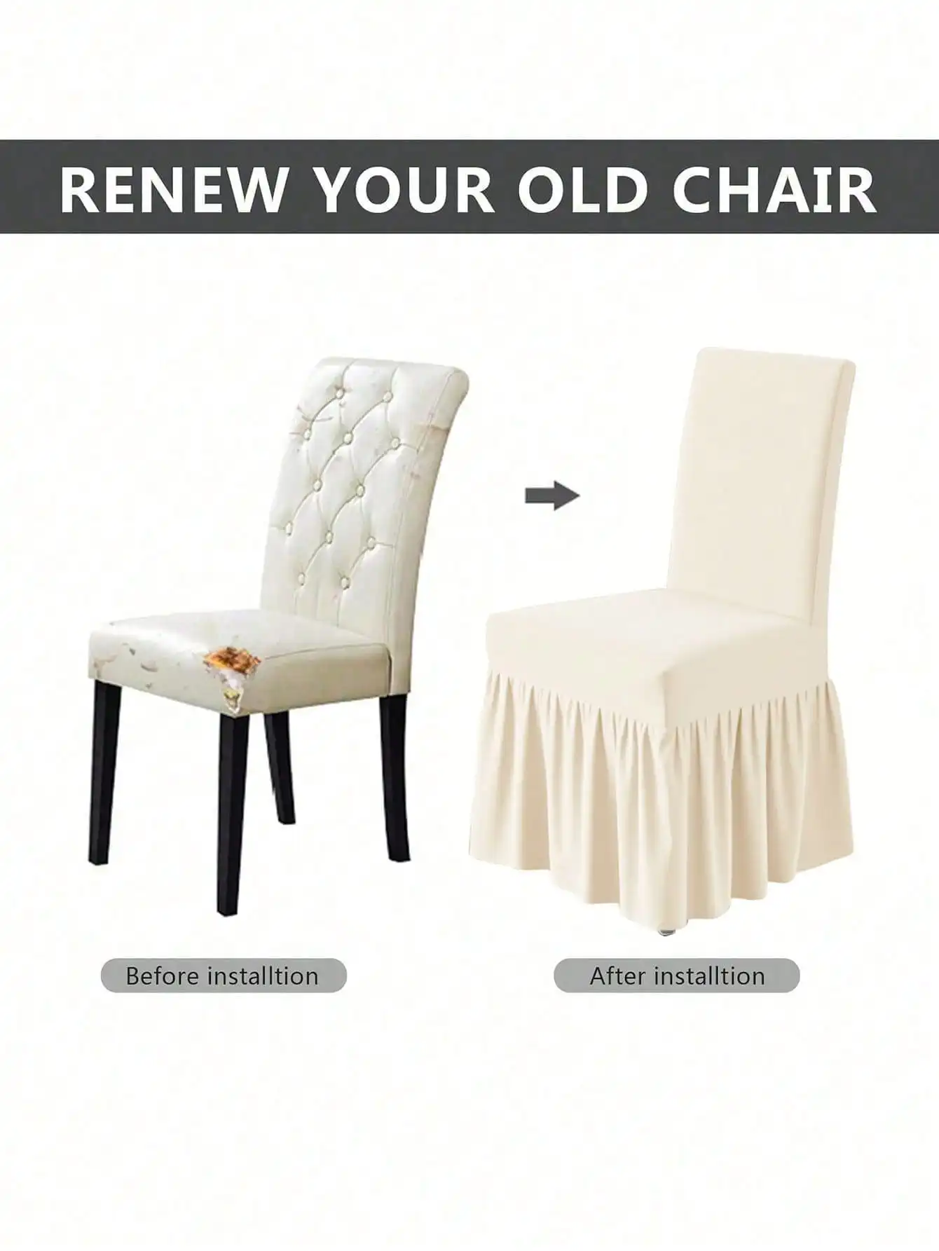 Thumbnail 4 - #77 Dining Chair Seat Covers Deals & Discounts