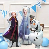 Disney Frozen Party Aluminum Foil Balloon Decoration 82cm Elsa Anna Olaf Balloon Kids Birthday Party Decoration & Supplies