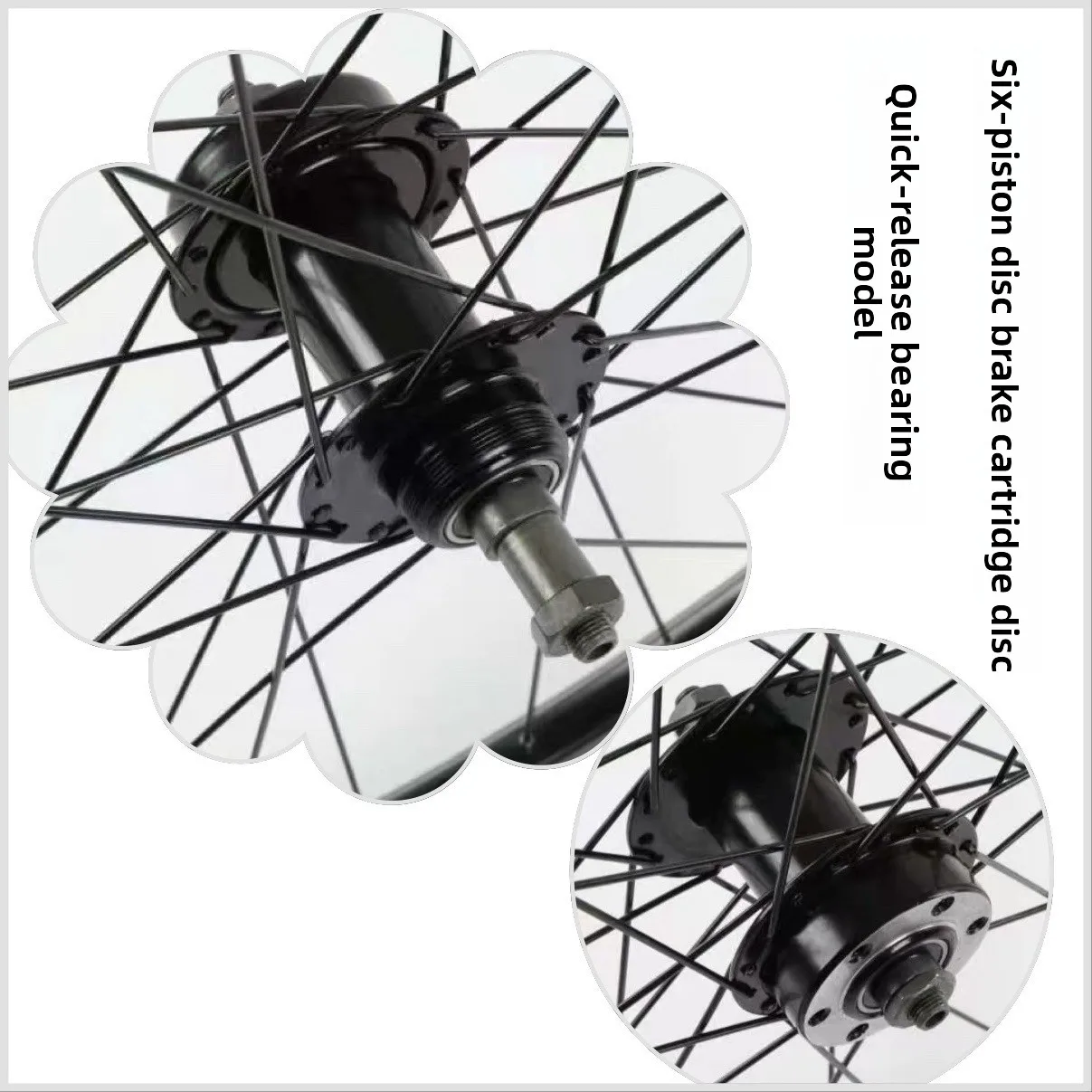 27.5/29 Inch Mountain Bike Wheel Set Quick Release  Freehub Bearing Screw Type Aluminum Alloy City Commuting Compatible