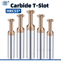 Finger Router Bit Tungsten Carbide Cutter T Lot Cutters for Metal Slot Milling T-Slot For Wood Cutting Cutter