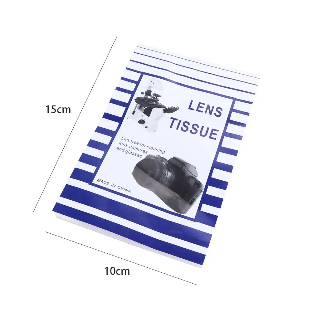 50 PCS Screen Camera Lens Cleaning Paper 10*15cm Brand New Lens Cleaning Paper Camera Cleaning Kit