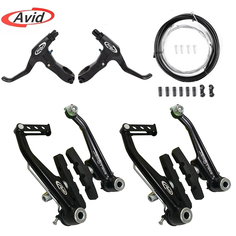 AVID Bicycle V Brake Set FR5 Aluminum Alloy Brake Lever SD3 Front Rear V-Brake Calipers Road Mountain Bike Parts fit SRAM