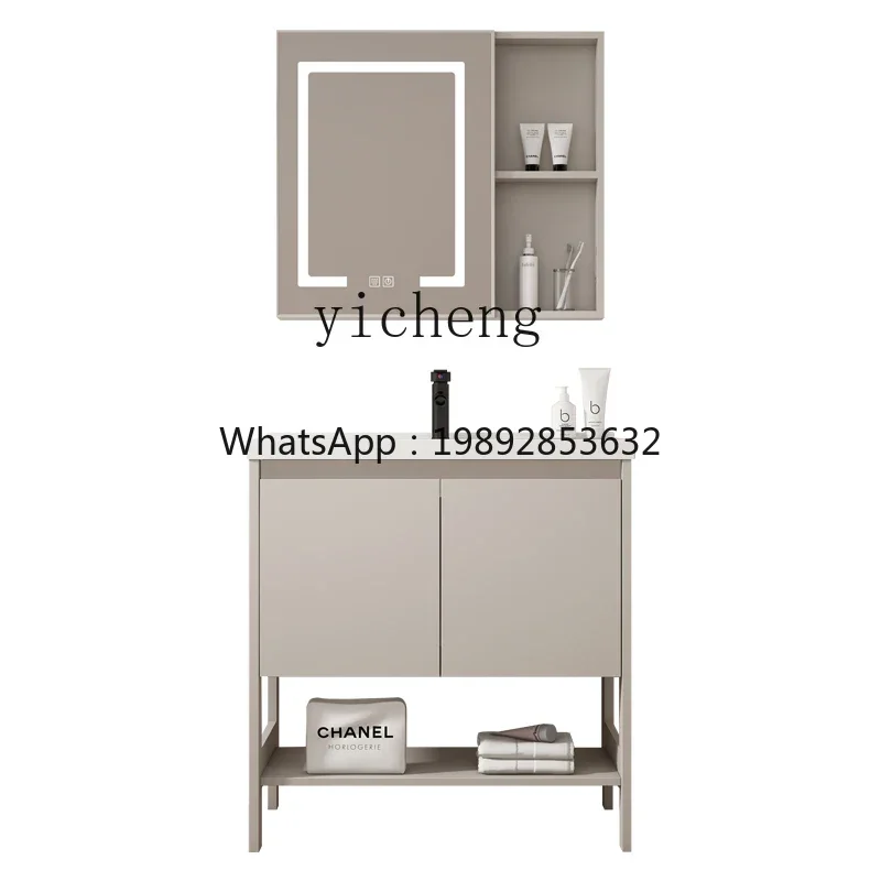 Integrated Washbasin Floor Washstand Wash Basin Laundry Basin Cabinet