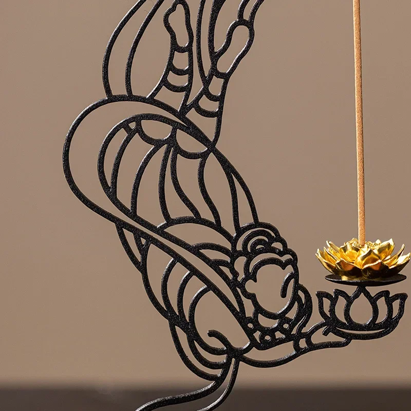 DSA Feitian Ornament Ladies Incense Insert Creative Household Aromatherapy Burner Line Xiangxiangzuo Ancient Zen Incense Burner