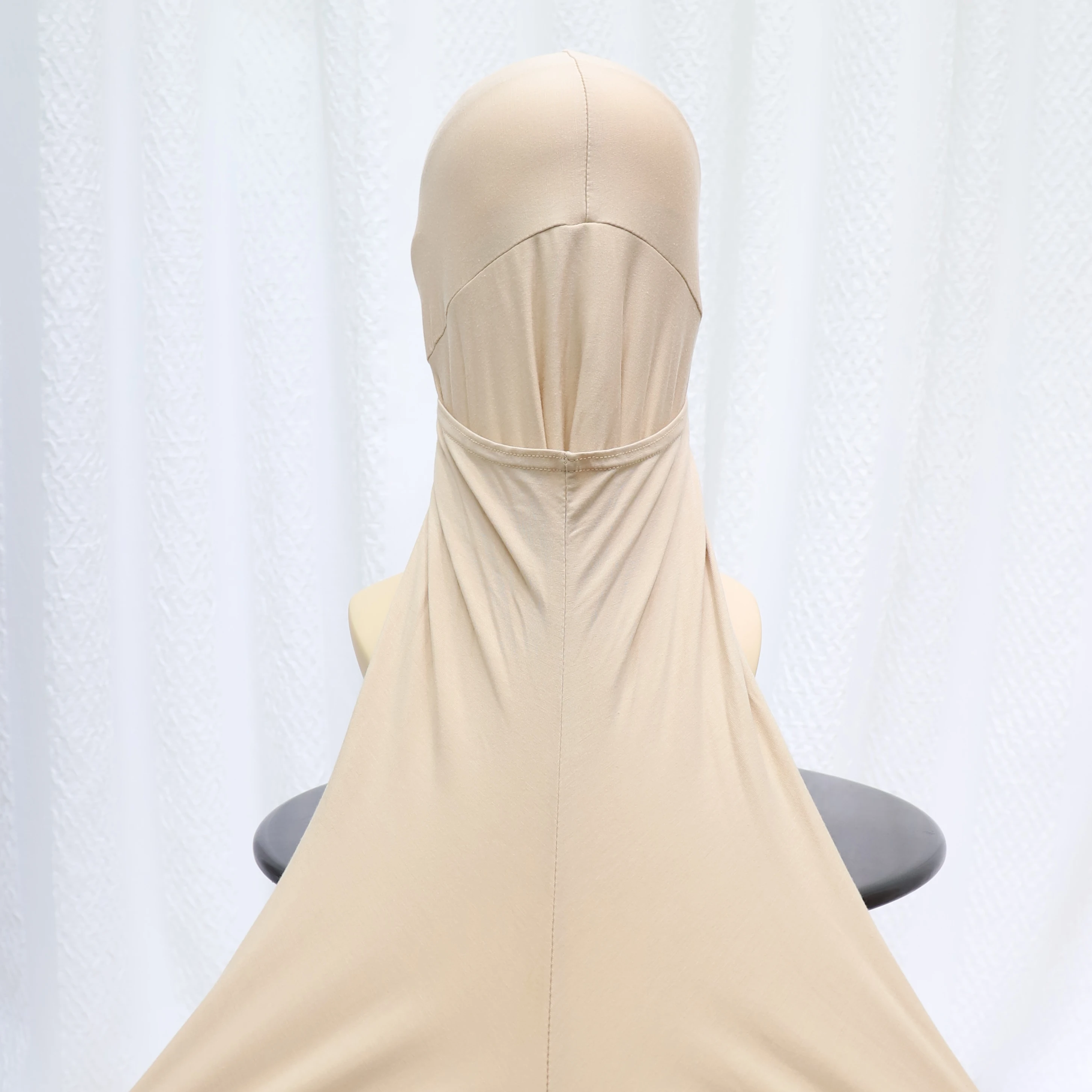 Ramadan Undercap Head Cover for Musulman Instant Modal Bonnet Hijab Turbans for Women Muslim Fashion Inner Cap Eid Hijab Bonnet