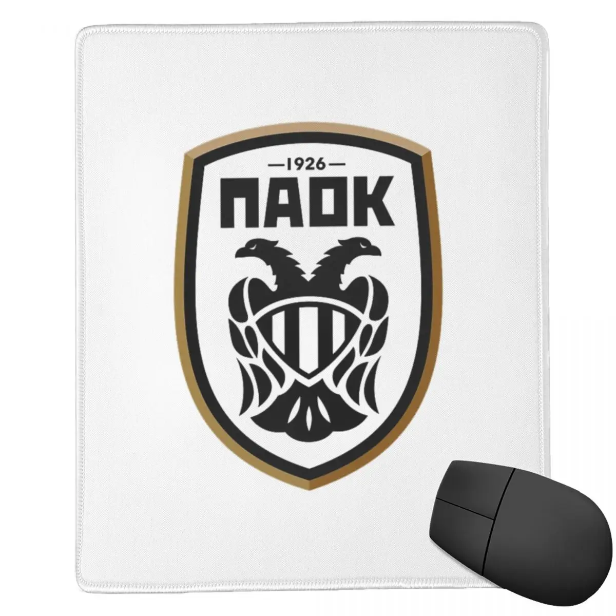 PAOK Greek Football Sports Fans From Thessaloniki 7x9 in 22x18 cm Mouse Pad Computer Keyboard MouseMat Gaming PC Laptop Desk Mat