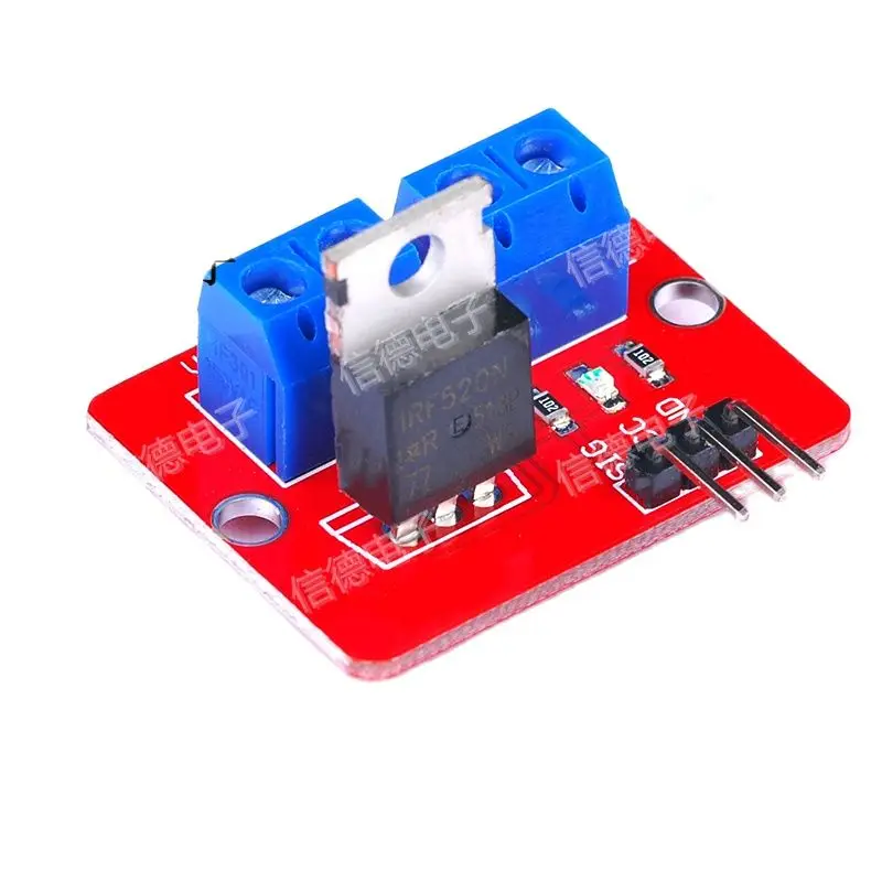 IRF520 MOSFET Driver Module - Field-Effect Transistor Driver for Electronics Projects