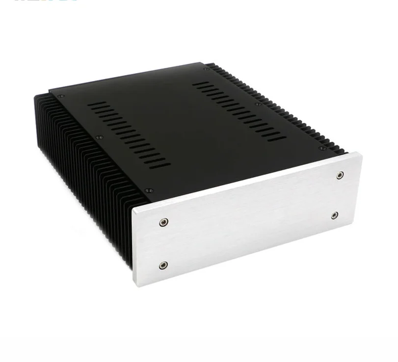 

Customized 2107 Aluminum Housing CNC Machining Amplifiers Chassis Radiator Case DIY Amplifier Electrical Boxes Enclosure