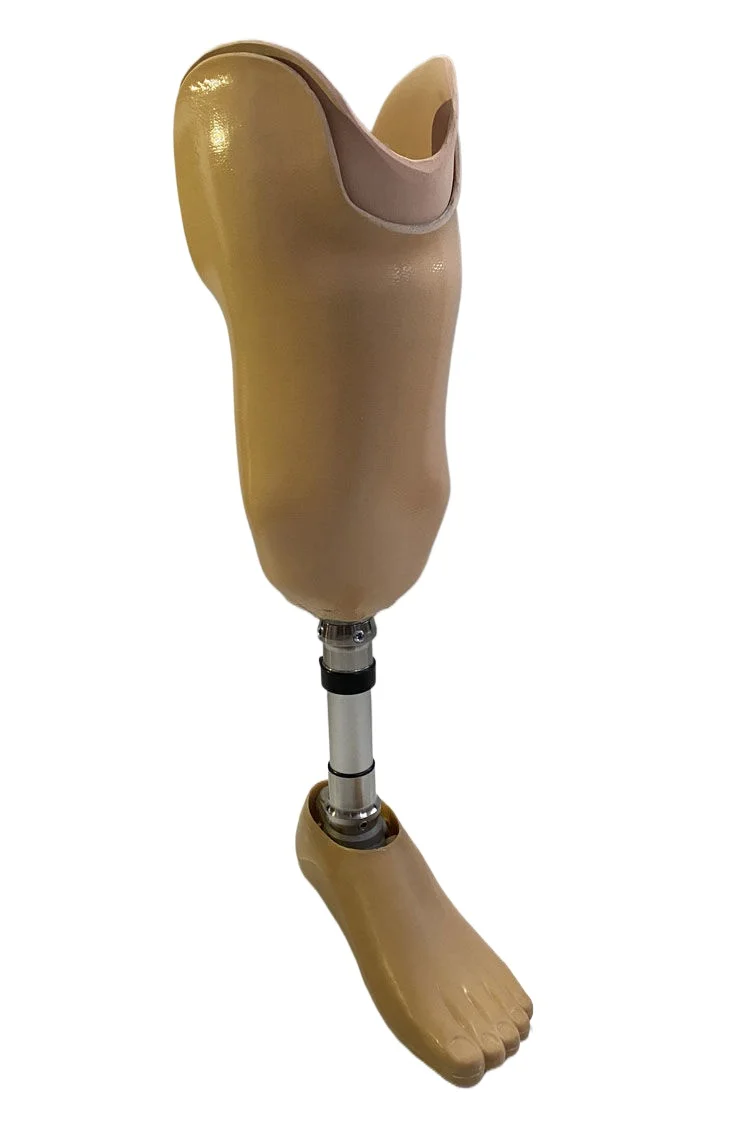 Custom Thigh Resin Prosthetic Carbon Fiber Receiving Cavity Tailored Disabled Amputee Prosthetics