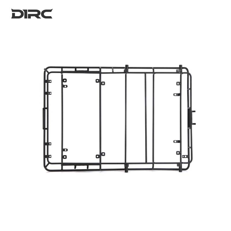 Portapacchi in metallo per 1/10 RC Crawler Car Defender RC4WD D90 D1RC Parti fai da te