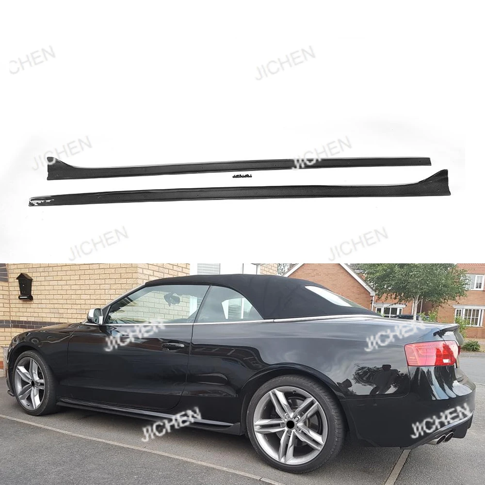 

JCSPORTLINE Удлинитель боковой юбки из углеродного волокна для Audi A5 S5 Convertible Coupe 08-16 (подходит: A5 S5)