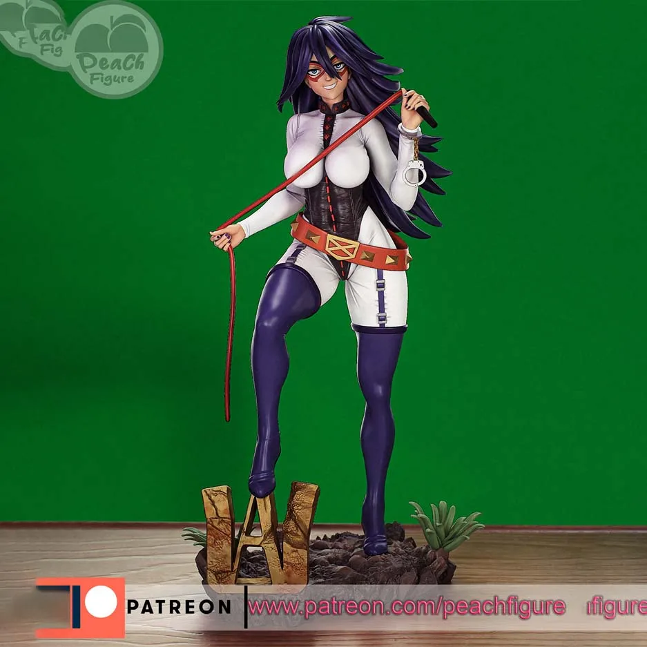 LindeeKin D52 Kit garage 3D personalizzati Figura non verniciata Modelli GK Puzzle in resina bianca smontato di modelli di personaggi