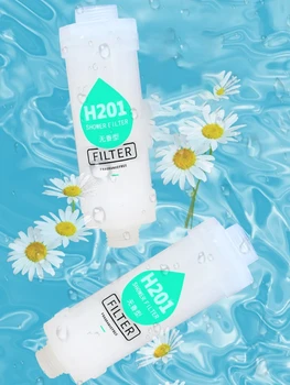 샤워 필터 물 염소 제거 연화제 무향 샤워 헤드 프리 필터 욕실 화장실 향료 없음 샤워 정수기