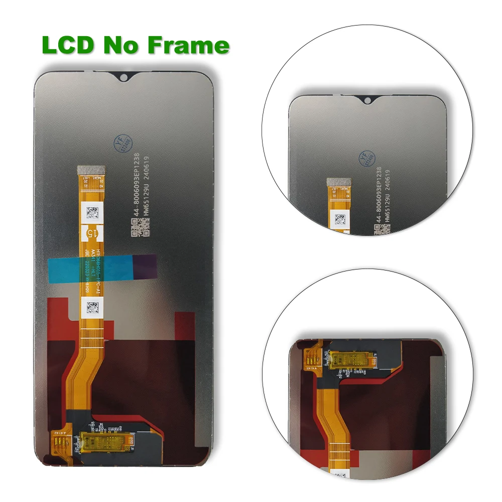 6.56 "para oppo a78 5g display lcd tela de toque digitador assembléia display para a78 5g lcd cph2483 cph2495 substituição da tela lcd