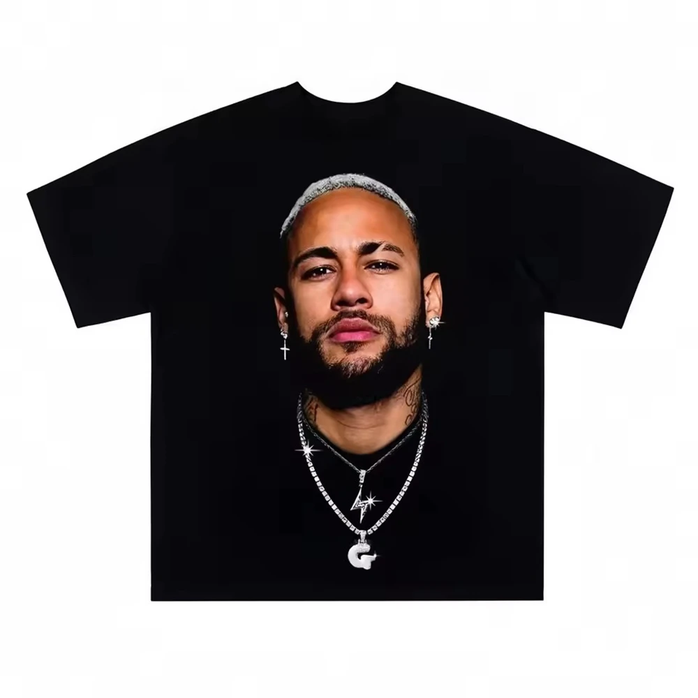 

T Shirt Men Mens Clothing T Shirt Homme Mens T Shirt New in Top & Tees Tee Shirt Homme Tshirts for Men Neymar football T-shirt