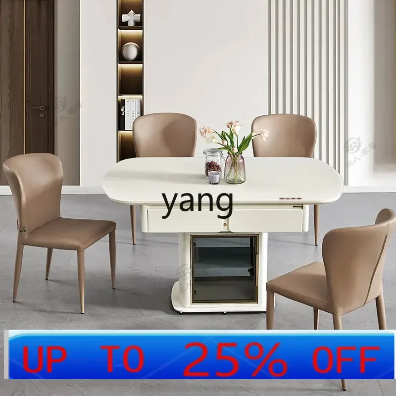 

LMM modern light luxury automatic mahjong table dining table integrated dual-purpose multi-function silent mahjong machine