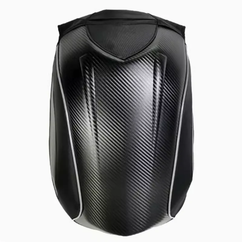 Mochilas de casca dura para motocicleta, à prova d\'água, 30l-48l, mx, motocross, fibra de carbono, rosto inteiro, capacete