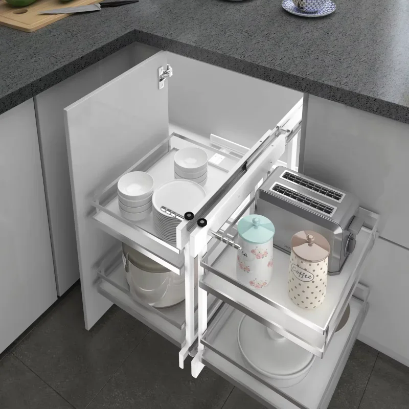 

900Mm cabinet blind corner easy installation cabinet basket
