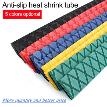1/3/5 個滑り止め熱収縮チューブ釣竿 DIY 電気絶縁 5 色 1 メートル 15/18/20/22/25/28/30/35/40/50 ミリメートル