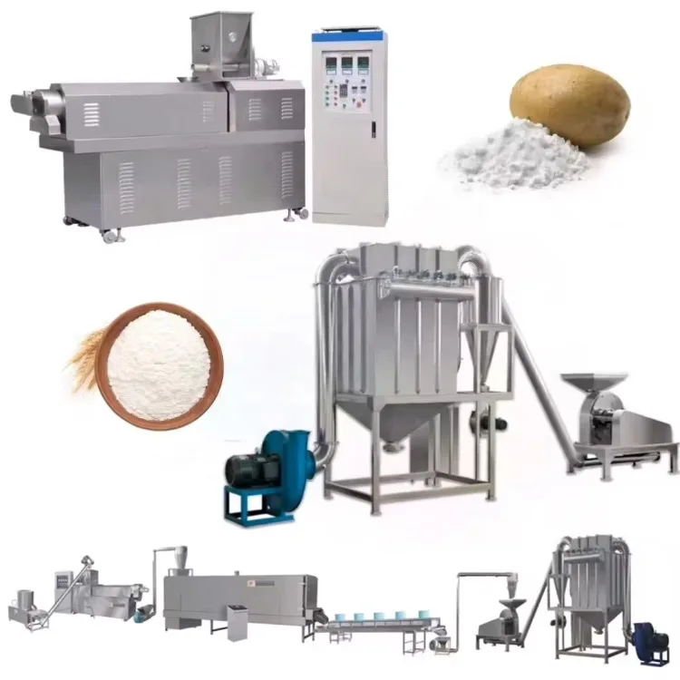 Industrial Automatic Potato Starch Powder Production Line Best Price Purple Sweet Potato Powder Making Machines