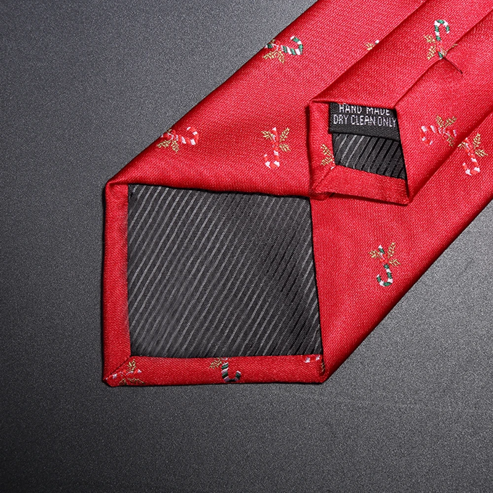 Gravata masculina de seda para natal, gravata para festival de natal, 8cm, vermelho, verde, azul, neve, santa, rena, jacquard, gravata de tecido para homens, gif de natal