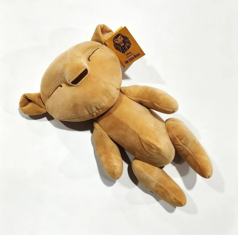 ديزني الأسد الملك برودواي الموسيقية سيمبا محشوة ألعاب من القطيفة أصيلة 36 سنتيمتر صوتها سيمبا أفخم دمى لعب هدايا للأطفال