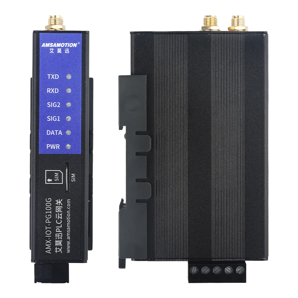 AMX-IOT-PG100G AMX-IOT-PG200G 4G Gateway PLC Remote  Control Module Wireless Download and Debugging Cloud Configuration