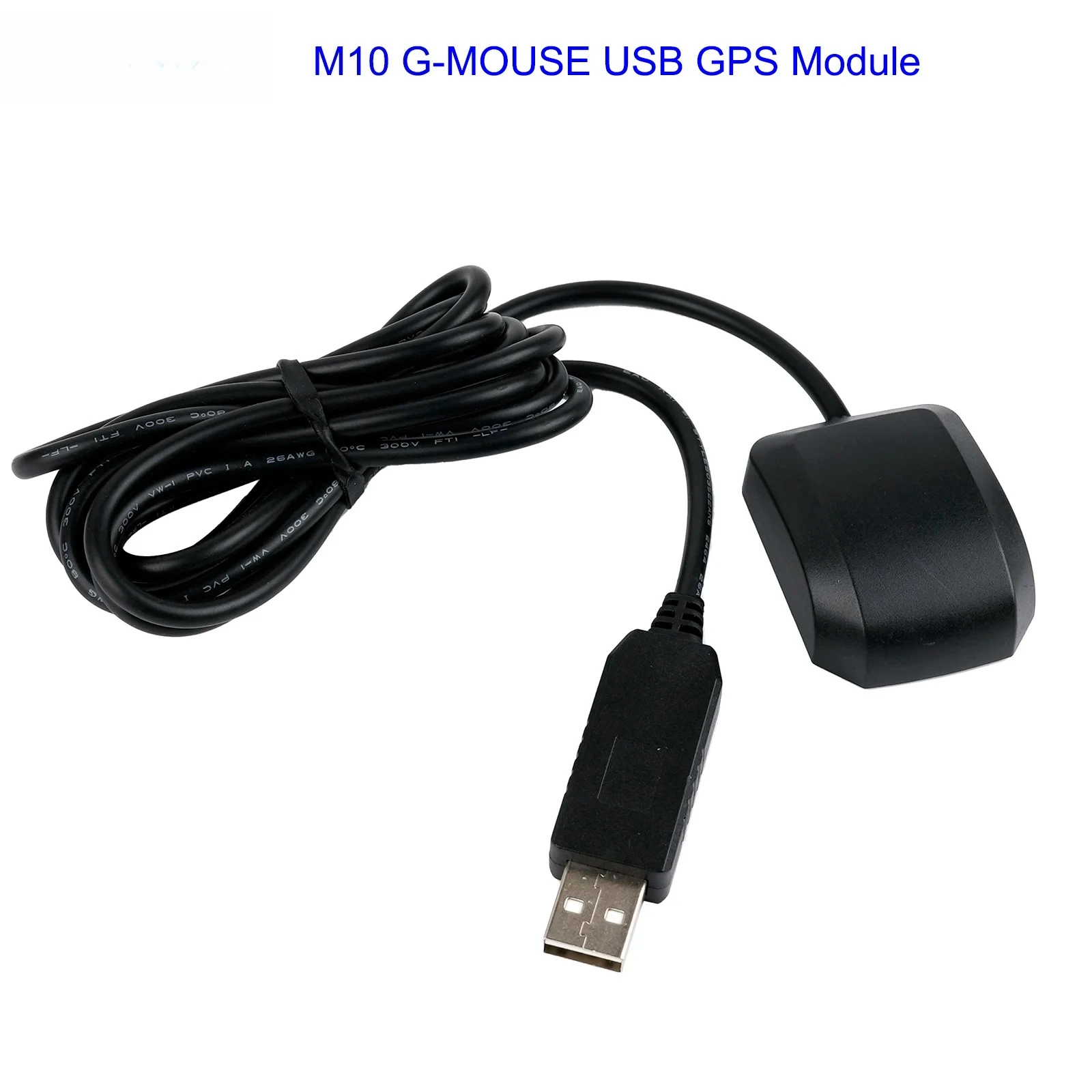 M10 G-MOUSE USB GPS Module with Flash CH340 USB to TTL GNSS Receiver Positioning Module for Car Boat Laptop Navigation