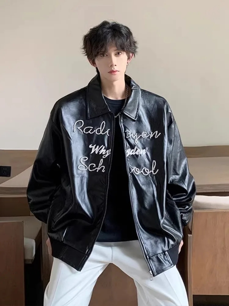 

Мужской кожаный жилет Cleanfit Bla, высококачественный мотоциклетный жилет с тяжелой вышивкой, осень-весна, модная молодежная одежда