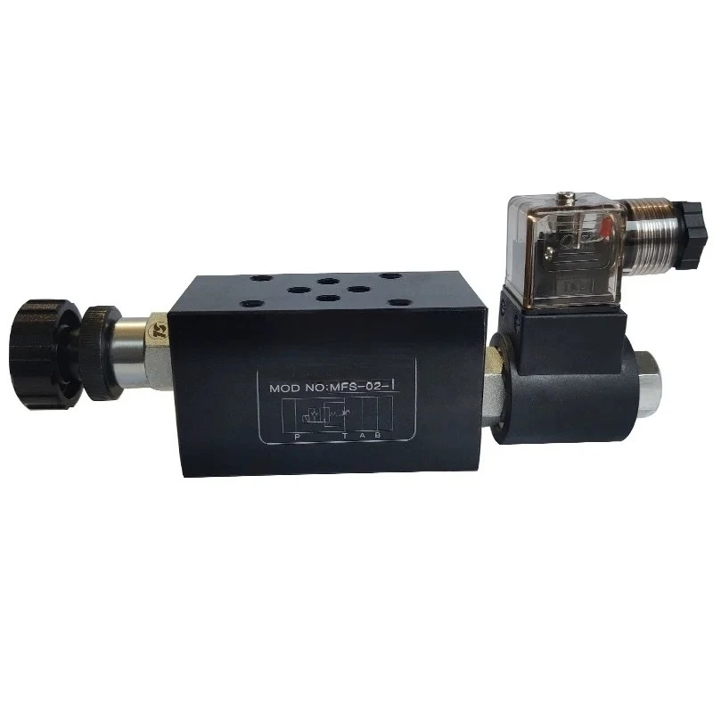 MOD NO:MFS-02T  MFS-03T DC24V MFS-03T AC220V Hydraulic superimposed electromagnetic speed regulating valve