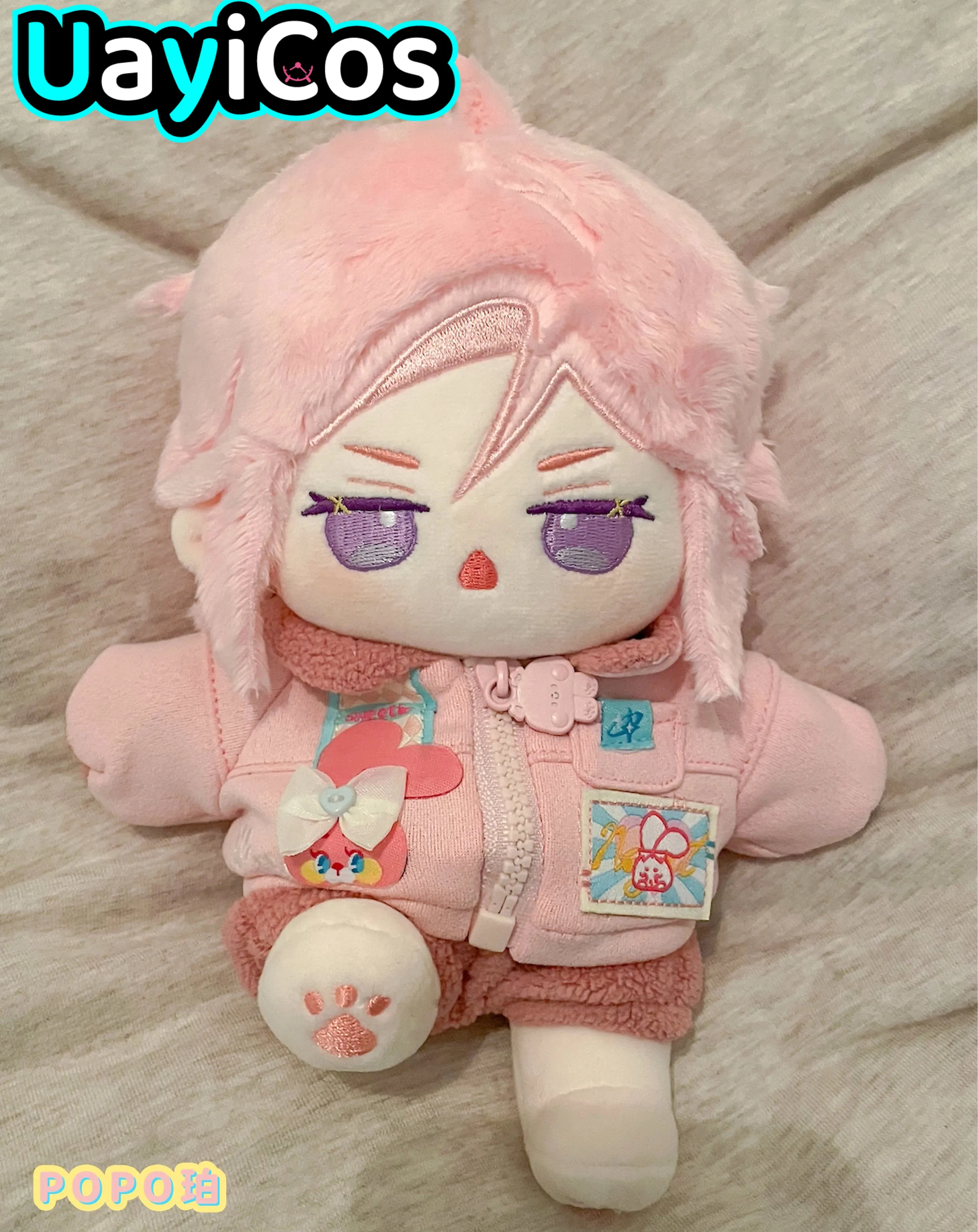 In magazzino gioco Ensemble Stars Oukawa Kohaku farcito 20cm peluche cuscini bambola di cotone vestiti per il corpo Anime figura giocattolo per regalo