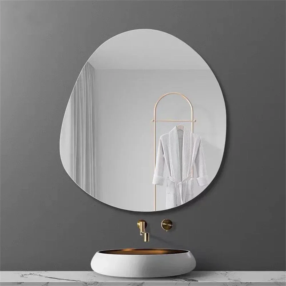 

Irregular Mirror Wall Decorative Mirrors For Dressing Bedroom Living Room DIY Self-adhesive Mirror Art Wall Home Decor