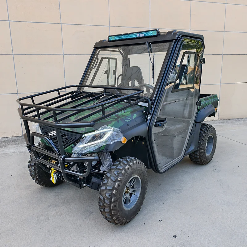 SXLL Kingwoo RUE725X EEC Certified Off-Road 2-Seater Adult Electric UTV 4x4 Quad 10.5KW Motor Automatic Transmission 75km/h Max