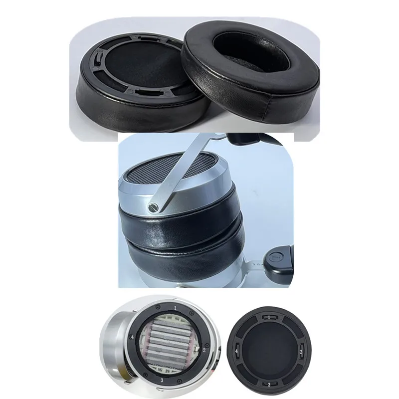 Cuscinetti auricolari in pelle di pecora copertura per HIFIMAN HE400 HE400SE 400I 400S HE560 560I HE500 300 350 HE3 5 cuffie di ricambio 1 paio di cuscinetti