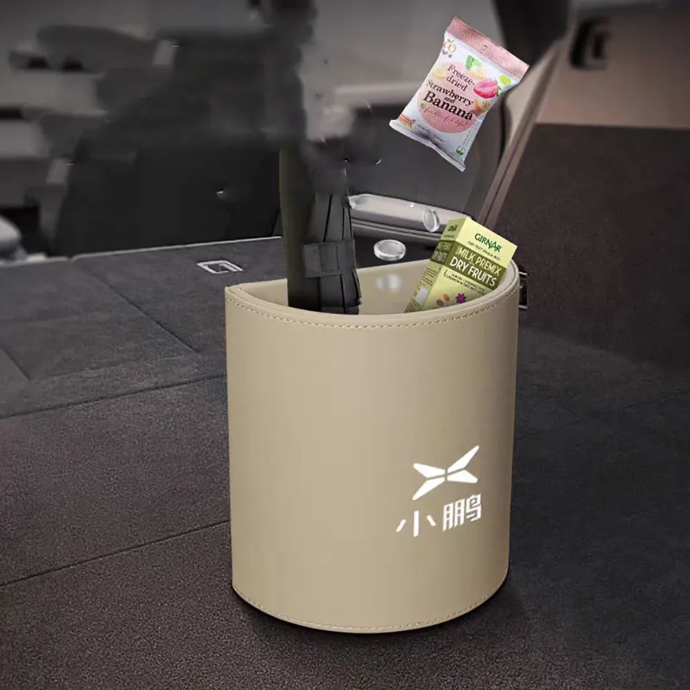 Fit For XPeng Xiao Peng G6 2023 2024 2025 Car Garbage Bin Multifunctional Storage Bin
