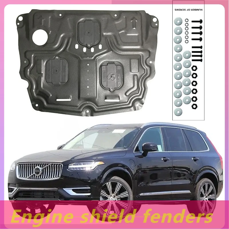 

Engine Splash Guards Engine Shield 3D Printed Reinforced Design Anti Rust Perfect Fit For Volvo XC90 2018-2024 2.0T